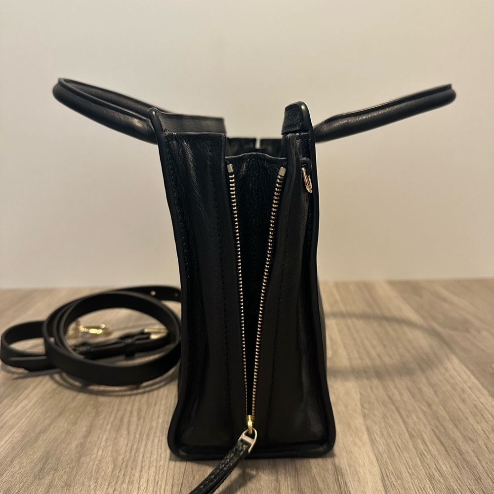 Tory Burch Black Leather Handbag - Picture 3 of 9